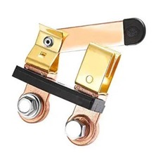 Side Post Battery Disconnect Switch Solid Brass Knife Blade Master Switch 12V-24