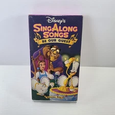 Disney's Sing Along Songs - Beauty and the Beast: Be Our Guest (VHS, 1992)