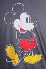 1980's Mickey Mouse T-shirt Disney Character Fashions Single Stitch Large New
