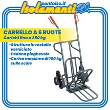Carrello Ribimex 6 ruote