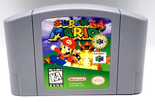New ListingSuper Mario 64 (N64, Nintendo 64, 1999) | Authentic, Tested