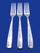 Hampton SELENE Stainless - Set of 3 Dinner Forks 8 1/8"
