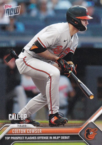 2023 Topps Now 529 Colton Cowser