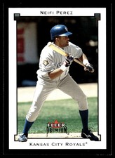 Neifi Perez 2002 Fleer Premium #108 Royals MLB READ FREE SHIPPING AutographDen