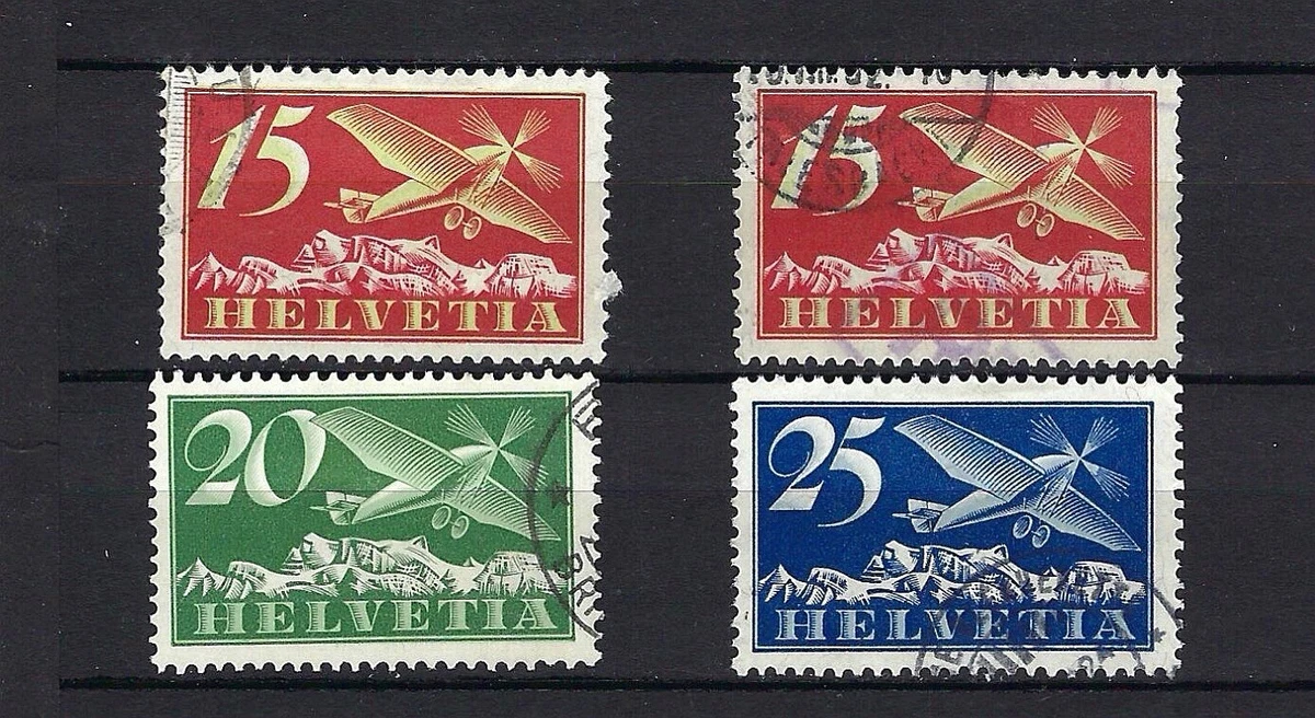 Handstamped Used Swiss Stamps for sale | eBay