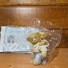Cherished Teddies Priscilla Hillman Bear Figurine 4001900 1996 Resin 3in Boxed