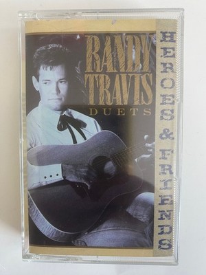 Randy Travis Heroes And Friends Cassette 1990 Warner Bros. Duets Country