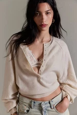 Free People - Porta Cashmere Henley - Sale On