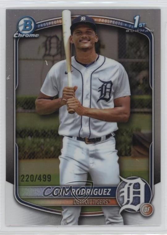2025 Bowman Chrome Prospects Refractor /499 Cris Rodriguez #BCP-250 14md