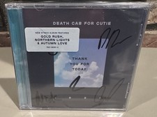 Autographed  DEATH CAB FOR CUTIE Thank You For Today CD Signed ON SALE