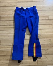 Vintage Edelweiss Size 36 Mens Stripe Hem 29  Inseam Ski Pants Prop