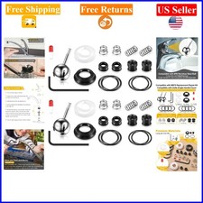 Stainless Steel 2-Pack Faucet Cartridge Repair Kit for Delta/Peerless