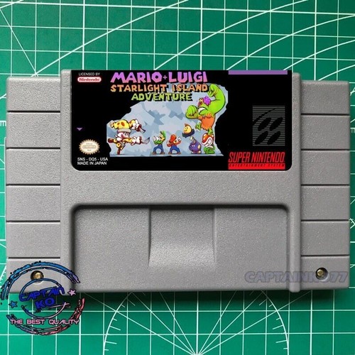 Mario & Luigi: Starlight Island Adventure US Console Version SNES