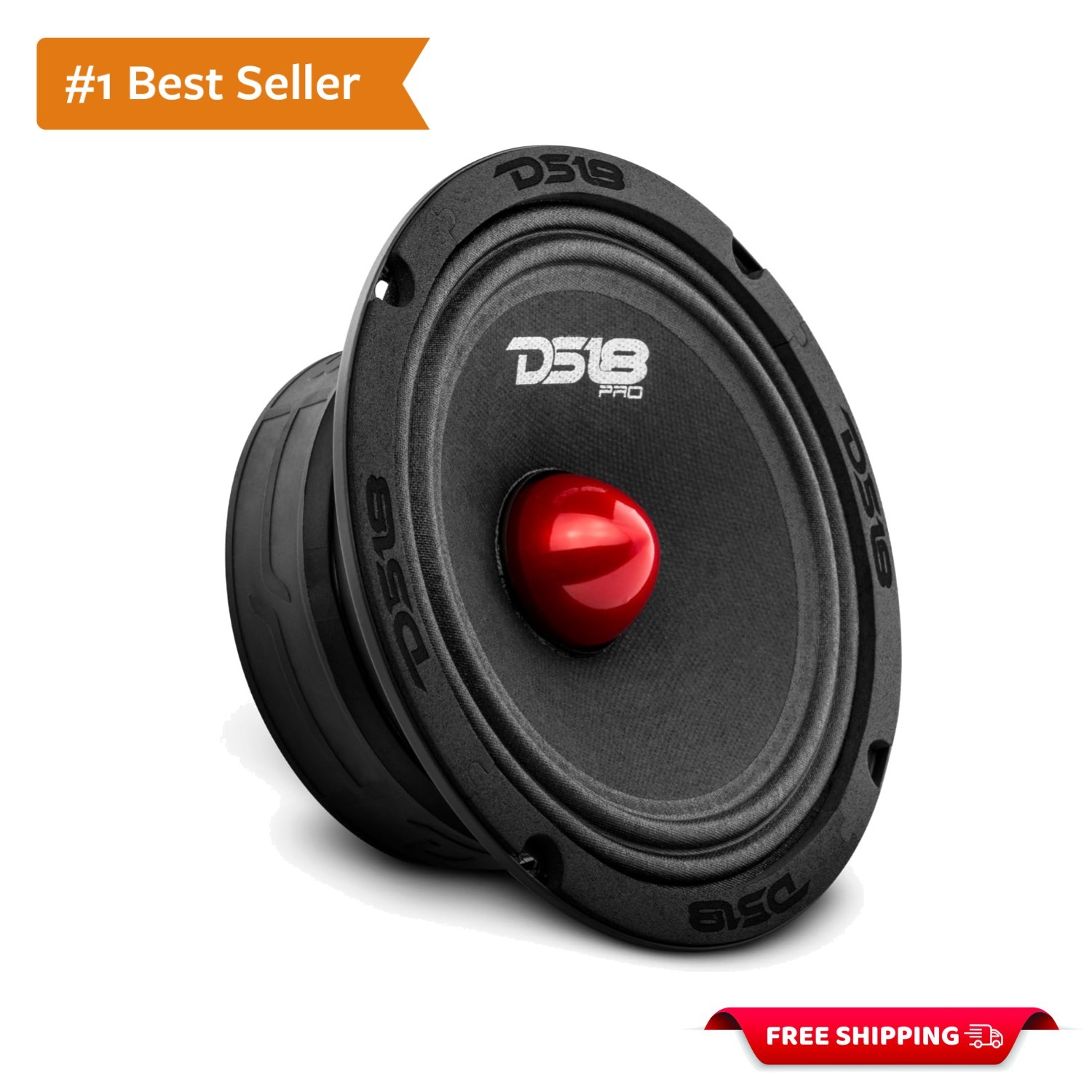 High-Performance 6.5-Inch Loudspeaker - 480W Max, Ideal for Car Stereo Upgrades