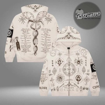 Bring Me The Horizon Merch Syko 3D Zip Unisex Hoodie Full Size S