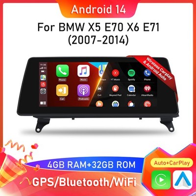 10.25'' 8-Kern Android Auto Carplay CarPlay DAB Radio Für BMW X5 E70 X6 E71 CCC