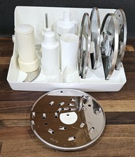 Magimix Food Processor Attachments Storage Set with Various Discs & Blades