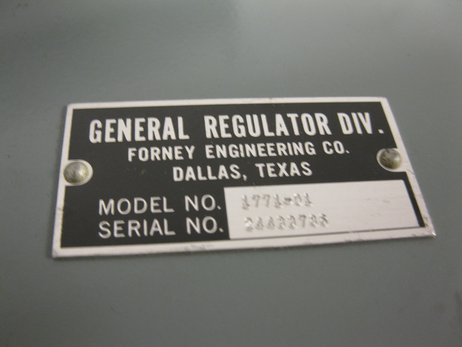 General Regulator DIV. 177101 Relay, Character eBay