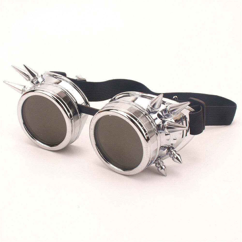 Steampunk Protective Glasses With Rivets