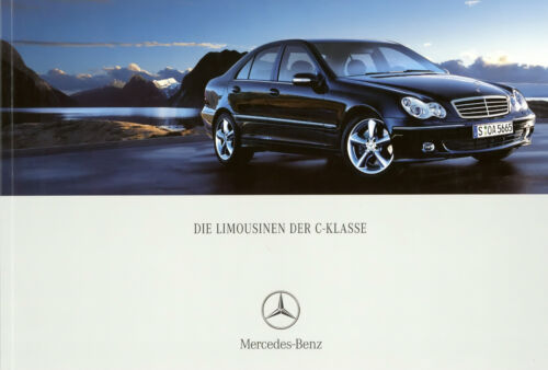Mercedes C-Klasse Prospekt 2005 5/05 brochure C 280 55 AMG 230 350 220 CDI 200
