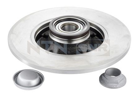 Disque de frein anti vibration pour Peugeot 207 1.6 HDi résistant à la déformation thermique