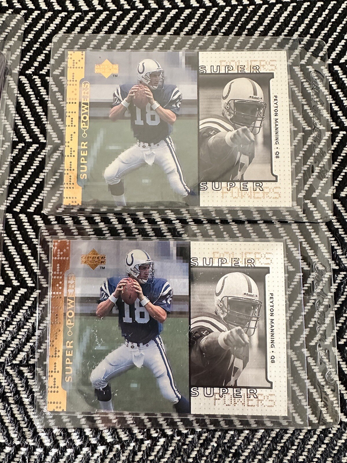 1998 Upper Deck Super Powers Peyton Manning #S16 Rookie RC HOF