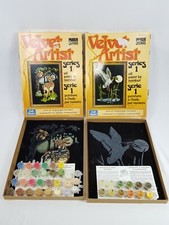 Craft Master Paint Number Velvet Artist Series 1 Mallard Fawn Squirrel Vintage