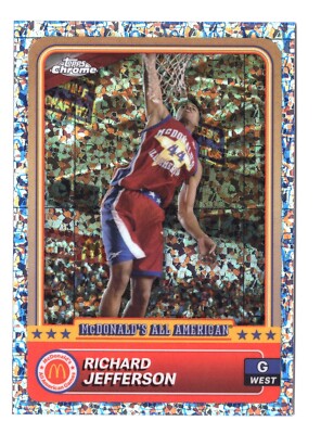 Richard Jefferson 2024 Topps Chrome McDonalds All American #36 McFlurry