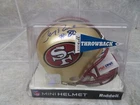 Jerry Rice #80 49ers Signed Autographed Mini Helmet PSA DNA CERT