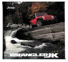 2018 18' Jeep Wrangler 24-page JK Original Car Brochure Catalog Book Rubicon
