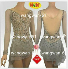 053 Ice Figure Skating Dresses Custom Girl Competition Skating Dress Girls