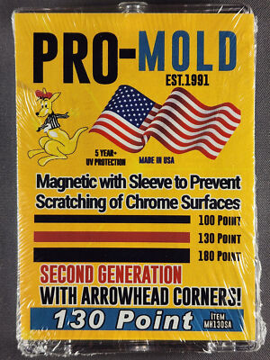 10x Pro Mold MH130SA 2nd Gen w/ Sleeve 130pt Magnetic Card Holder One Touch