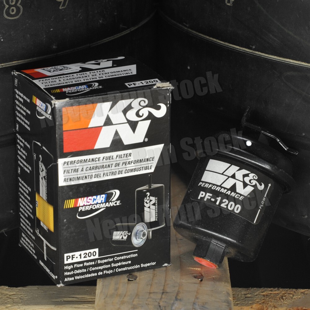 K&N PERFORMANCE HIGH FLOW RATE FUEL FILTER DIRECT REPLACEMENT FOR B D H F ENGINE