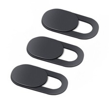 Privacy Camera Cover Security Blocker Webcam Closure Black for Cell Phones