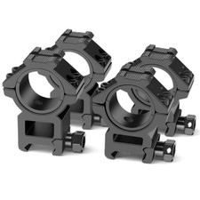 4Pcs/Set 1''/30mm Scope rings Mount High Medium Profile for 20mm Picatinny Rail