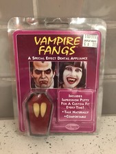Vampire Fangs 'Special Effect Dental Appliance' - Real Look Costume Accessory
