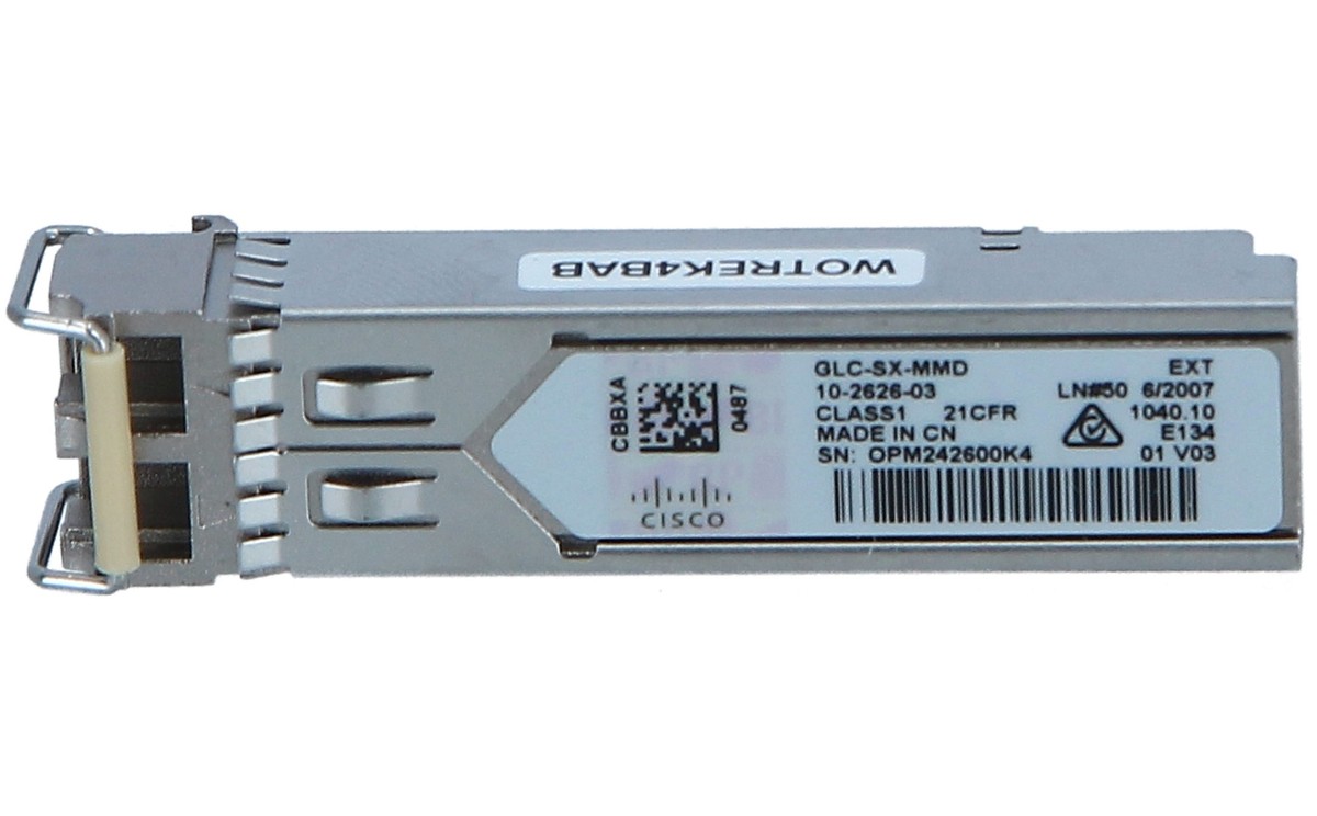 Cisco - GLC-SX-MMD - 1000BASE-SX SFP transceiver module, MMF