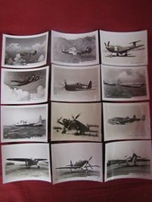 Vintage Lot of 12 Early Aviation WW1/WW2 Plane Photos 5