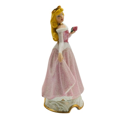 Disney Vintage Sleeping Beauty Porcelain Figurine Sri Lanka Early 90's Aurora - Picture 4 of 15