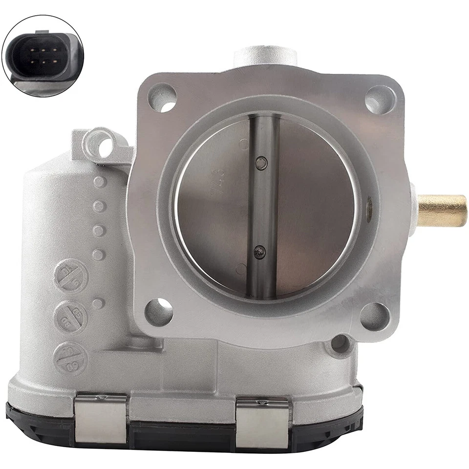 Conjunto de control de aire de carrocería del acelerador eléctrico para Audi TT VW Golf 2000-2006 Foto 3 de 4