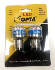 2x 1157 Red 20smd Led Flash Bright Car Brake Tail Stop Light Parking Auto Bulbs