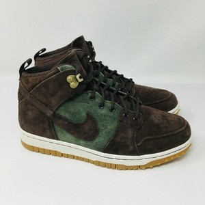 nike dunk hombre marron