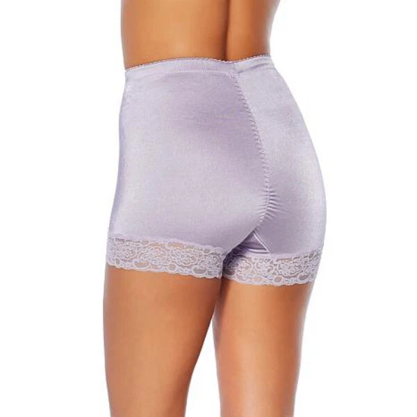 Трусики Rhonda Shear какао коричневые с цветочным рисунком кружевные разглаживающие ретро стиль пин-ап новые - Изображение 3 из 4