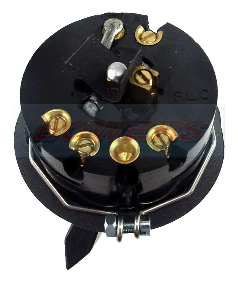 INTERRUPTOR DE ENCENDIDO/LUZ LUCAS 34055 PLC6 BSA ROYAL ENFIELD ARIEL MGTD MGTF MIDGET Foto 2 de 2