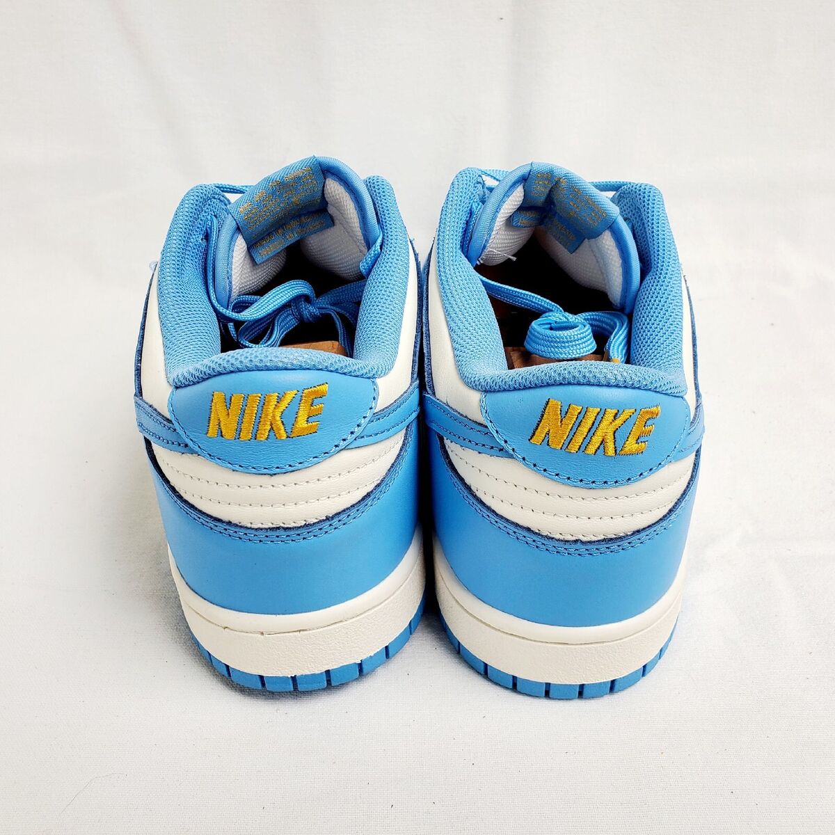 Nike Dunk Low Coast UCLA Basketball Shoes White Blue Gold Nike Dunk Low Coast UCLA Basketball Shoes White Blue Gold