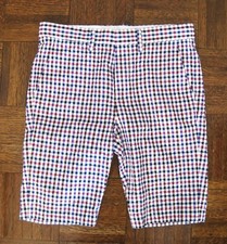 J.CREW CREWCUTS: GINGHAM BOY  S BERMUDA SHORTS, 12Y SLIM FIT