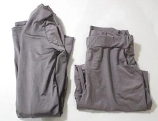 Boohoo Womens Jessica Slinky Tapered Trouser & Duster Co-Ord SV3 Slate Size US:8