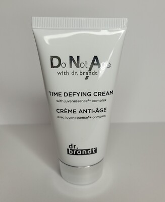 New Sealed DR. BRANDT DNA Do Not Age Time Defying Cream Full Sz 1.7oz/50g 