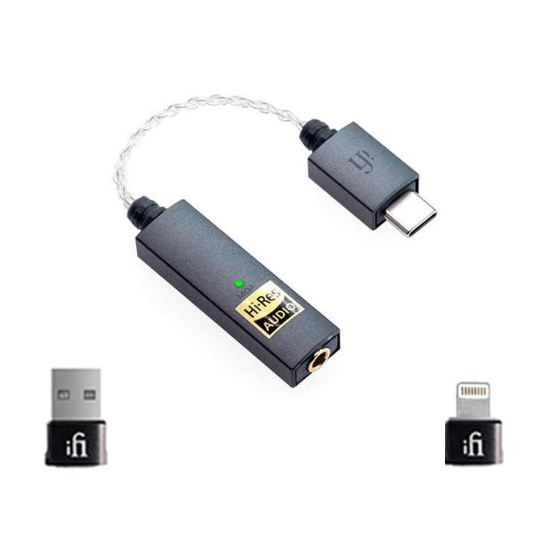 Portable Hifi USB DAC Headphone Amplifier for iFi Android Apple Mobile Phone PC