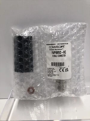 ANDREW Commscope F4PNMV2-HC Type N Male Connector 1/2" for FSJ4-50B Cable / New!